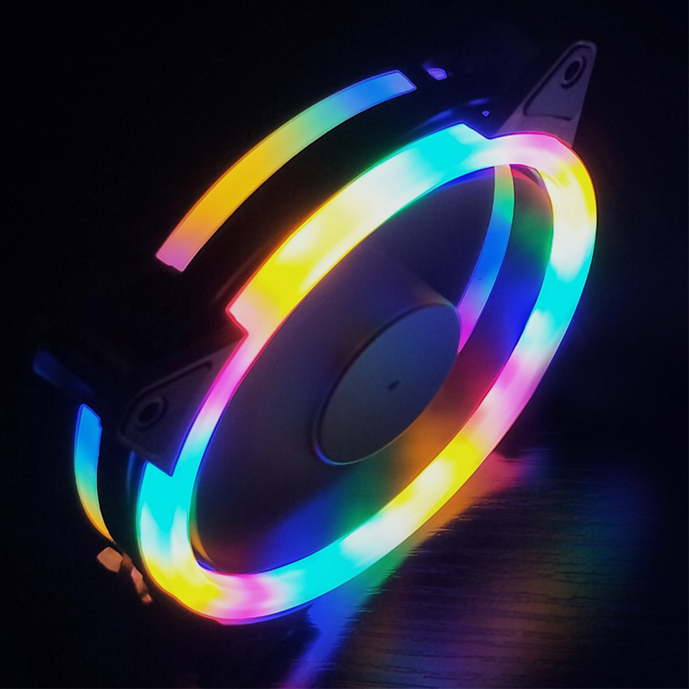 Fan Hub Rgb Controller - 120mm RGB LED Cooling Fan Crushed