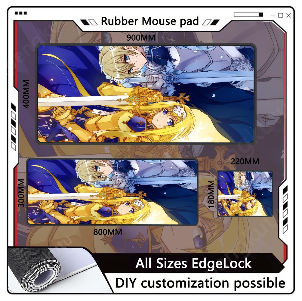Gaming Accessories Online - Sword Art Online Mouse Pad Non-Slip