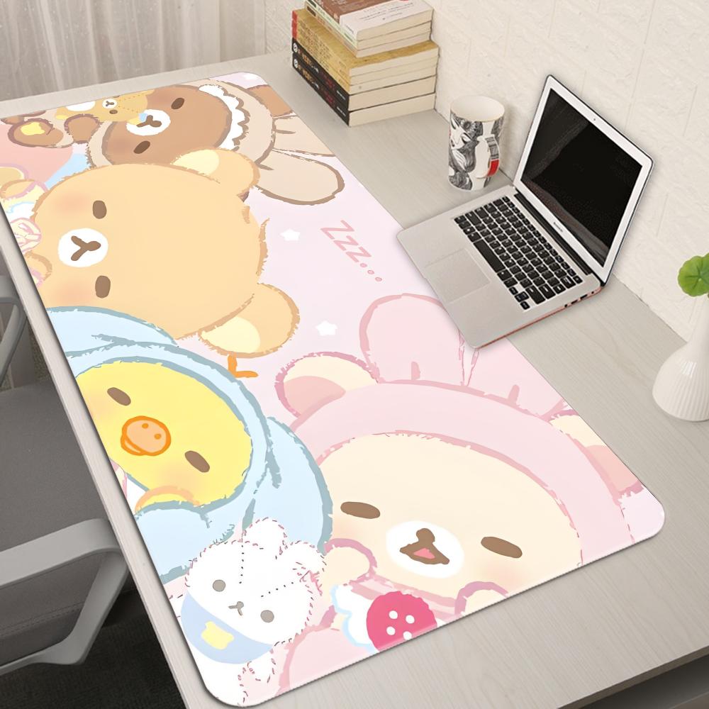 Gaming Accessories Bundle - XXL Cartoon Pink Mouse Pad Anime
