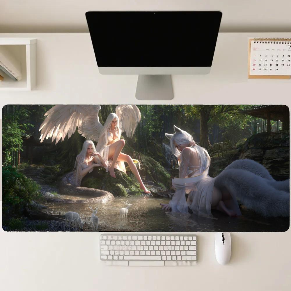 Forest girl Gaming Mats Extend - Gaming Accessories For Pc Setup 评论和价格