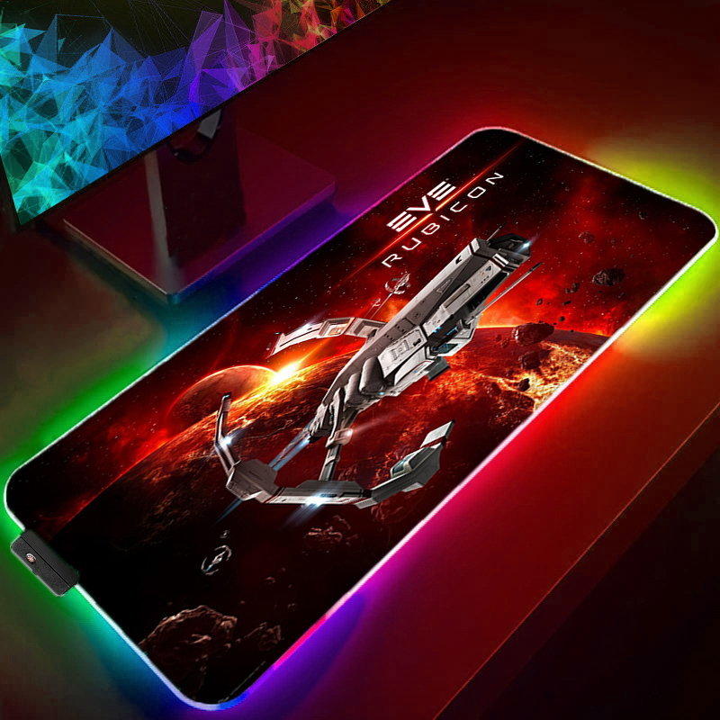 RGB Mouse Pad Gamer Large gami - Gaming Accessories Online 评论和价格