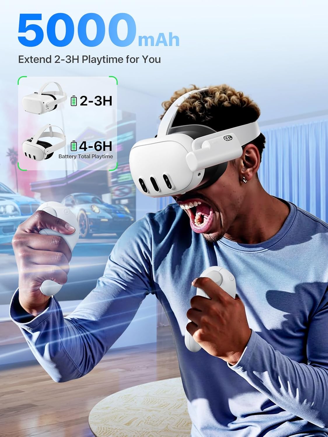 Battery Pack for Meta Quest 3/ - Gaming Accessories Headset 评论和价格