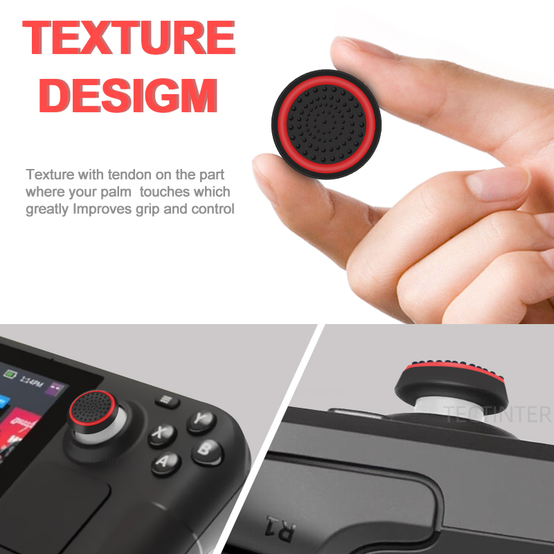 4PCS Silicone Analog ThumbStic - Gaming Accessories For Xbox Series X 评论和价格