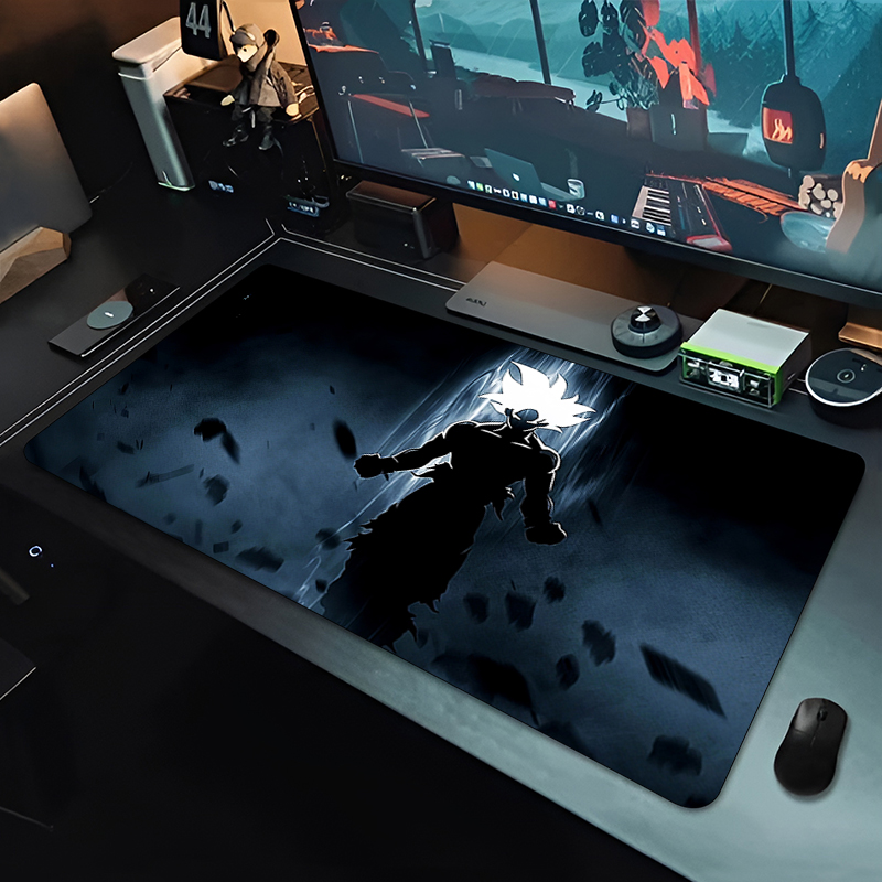 DBZ Black Anime Mouse Pad Drag - Gaming Accessories Computer 评论和价格