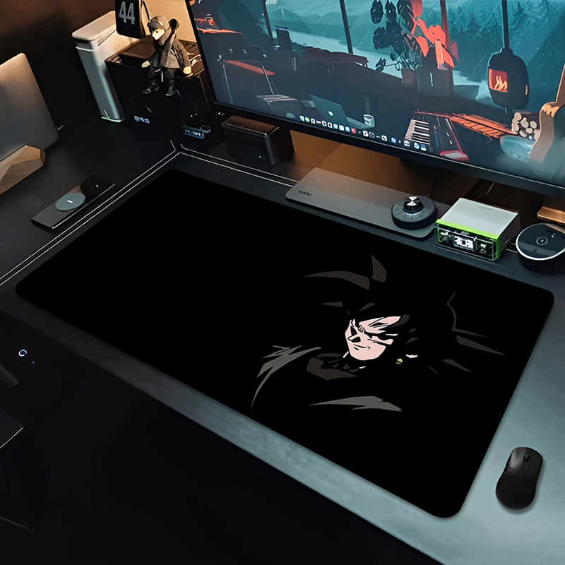 DBZ Black Anime Mouse Pad Drag - Gaming Accessories Computer 评论和价格