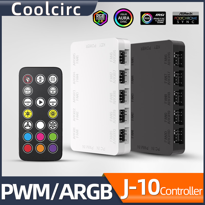 ARGB Light Effect and Fan Spee - Fan Hub Rgb Controller 评论和价格