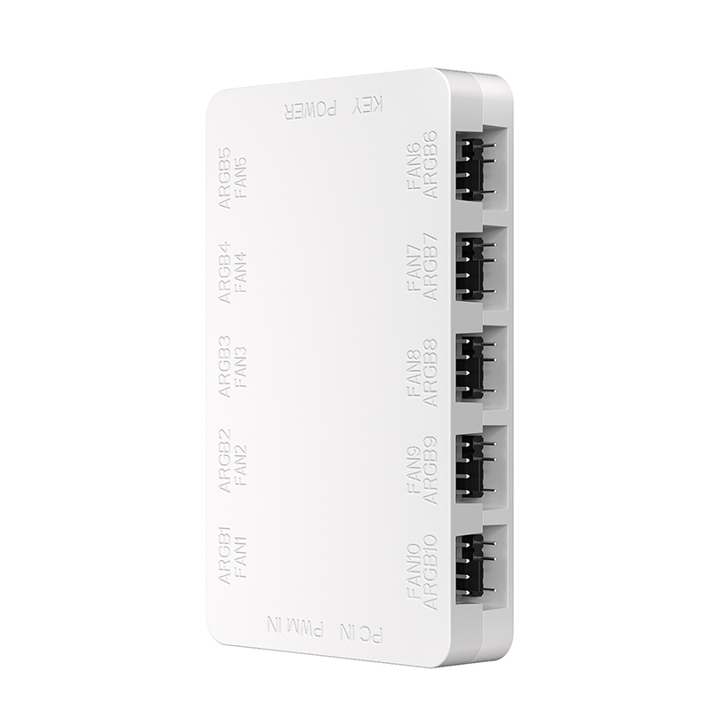 ARGB Light Effect and Fan Spee - Fan Hub Rgb Controller 评论和价格