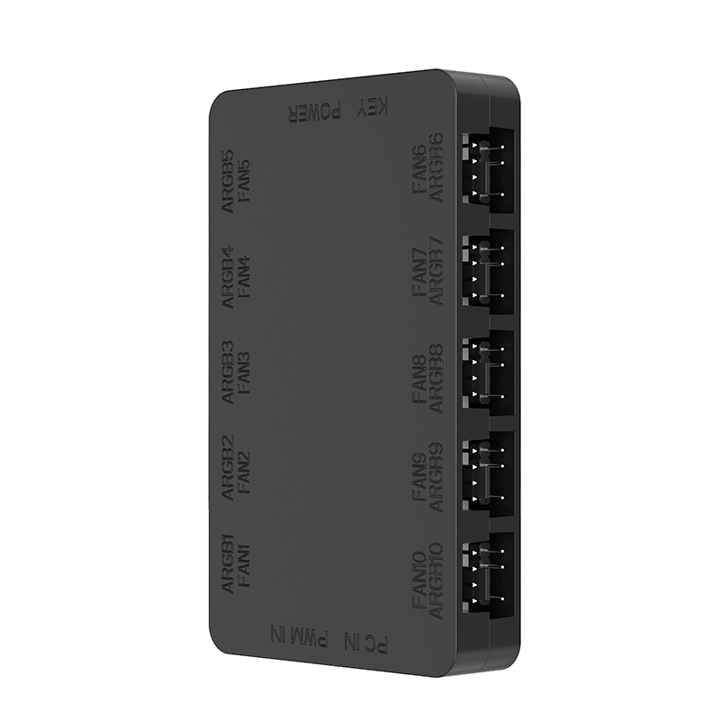 ARGB Light Effect and Fan Spee - Fan Hub Rgb Controller 评论和价格