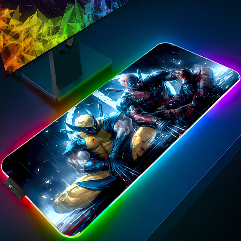 LED Mouse Pad Gaming Backlight - Gaming Accessories Keyboards 评论和价格