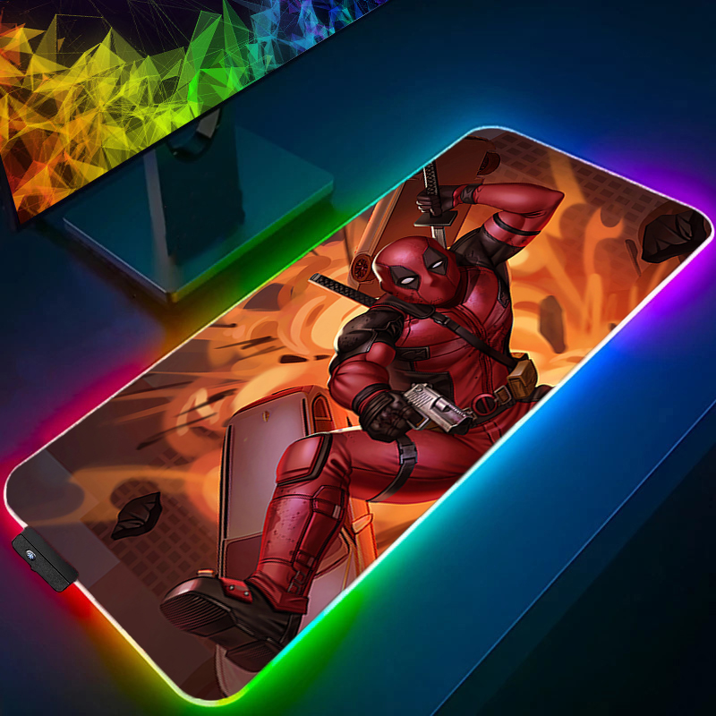 LED Mouse Pad Gaming Backlight - Gaming Accessories Keyboards 评论和价格