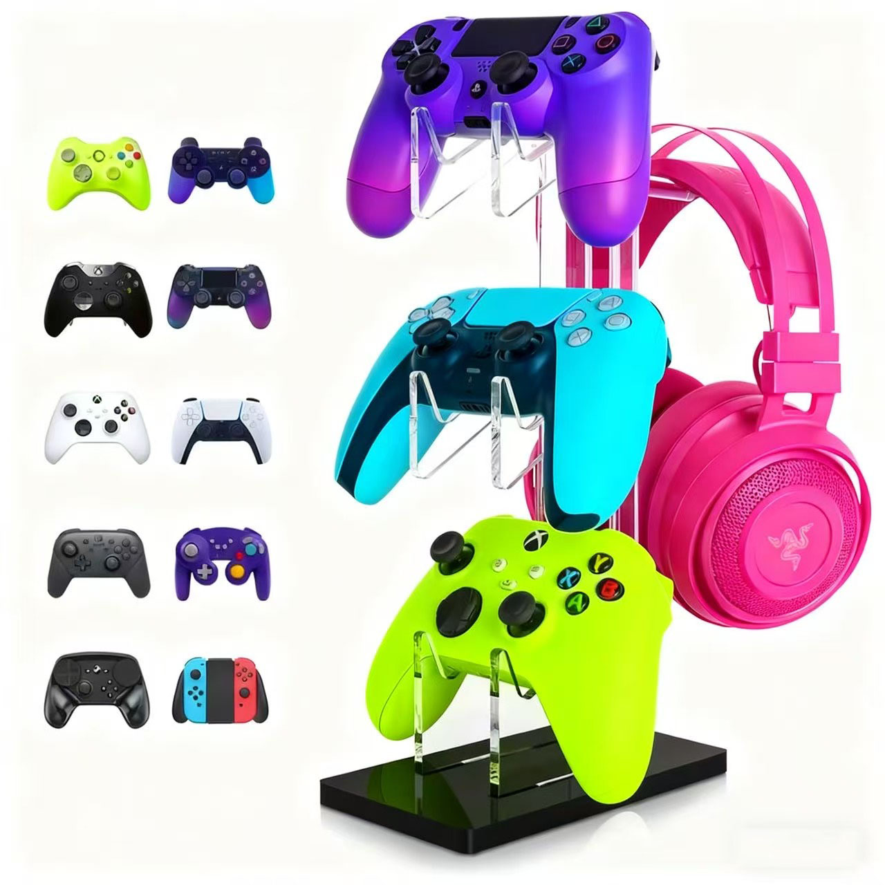 Universal 2/3 Tier Controller  - Gaming Accessories Headset 评论和价格