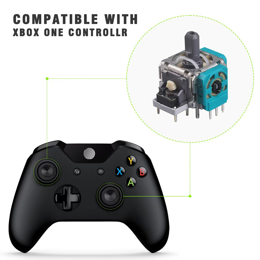 10pcs Replacement 3D Analog Jo - Gaming Accessories For Xbox Series X 评论和价格
