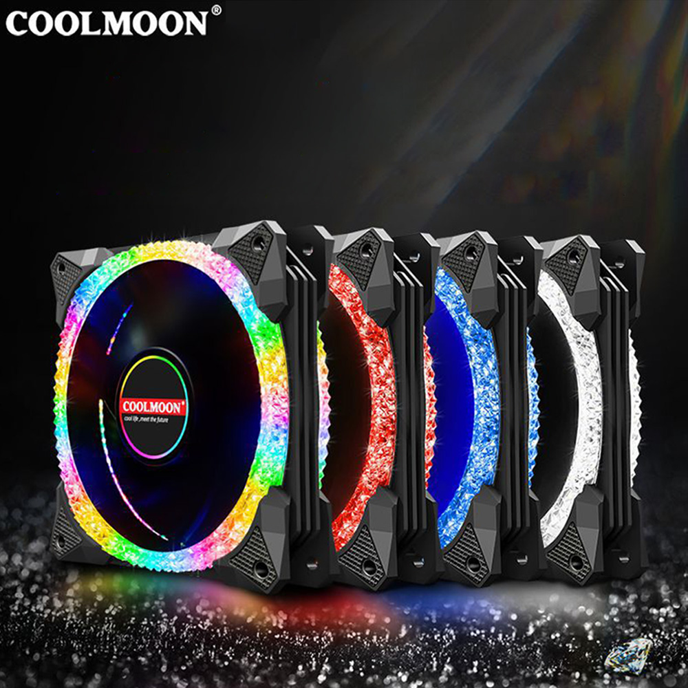120mm RGB LED Cooling Fan Crus - Fan Hub Rgb Controller 评论和价格