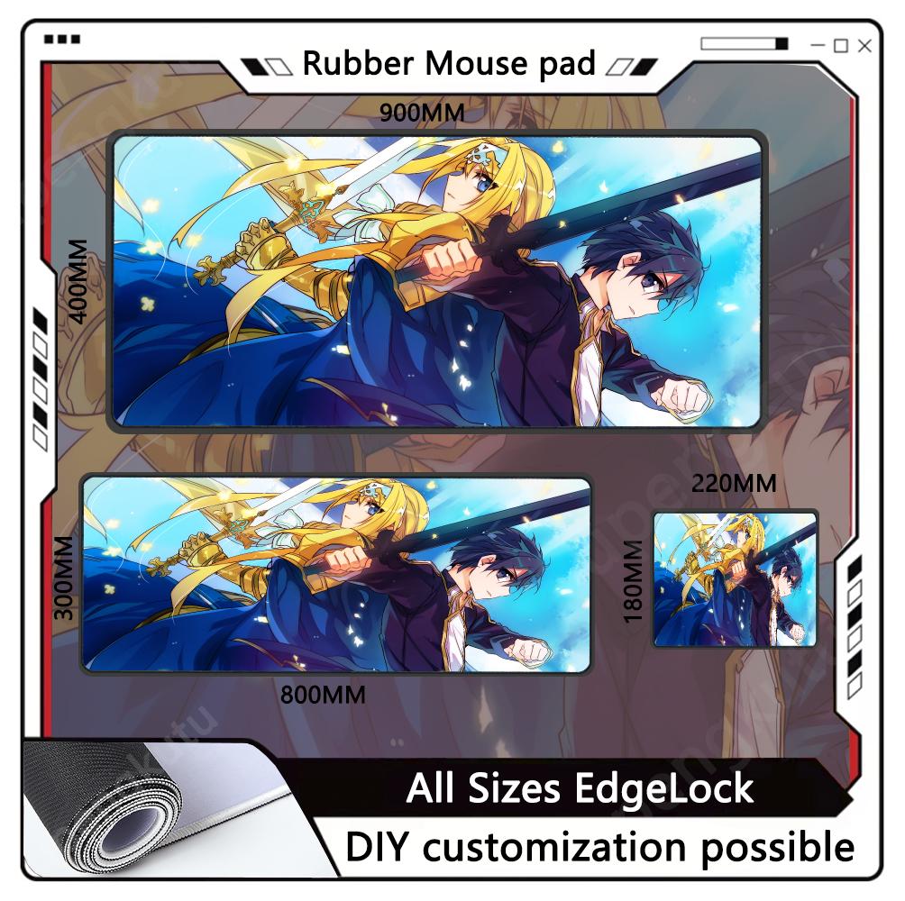 Sword Art Online Mouse Pad Non - Gaming Accessories Online 评论和价格