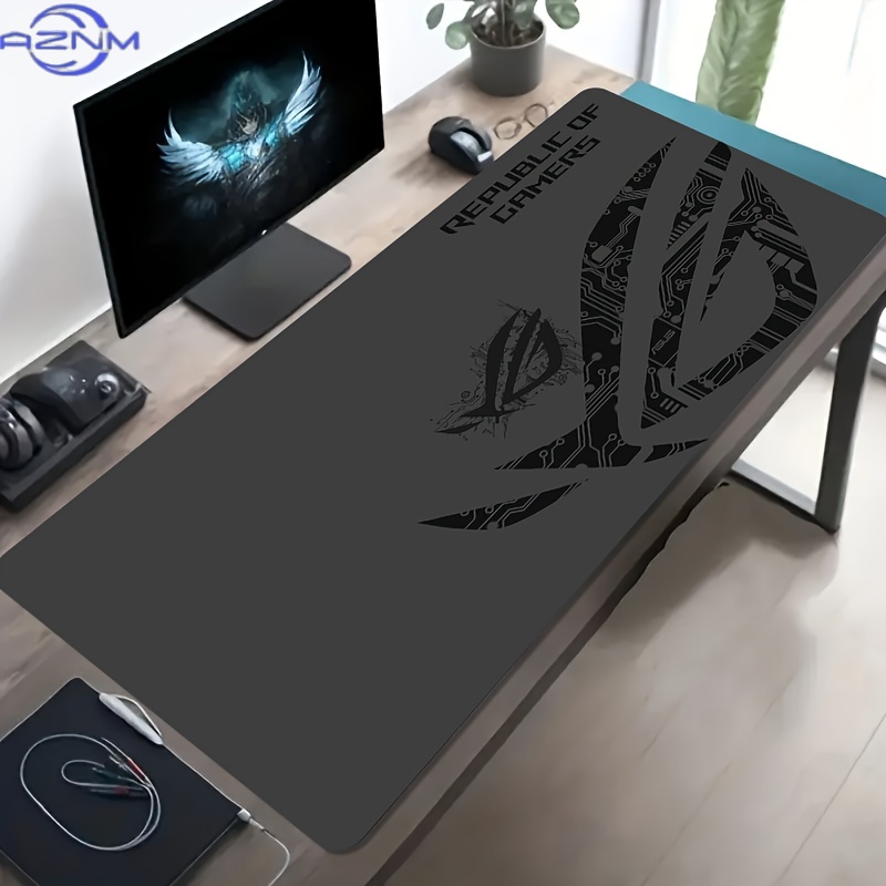 1pc Large Gaming Mouse Pad ROG - Gaming Accessories For Pc Setup 评论和价格