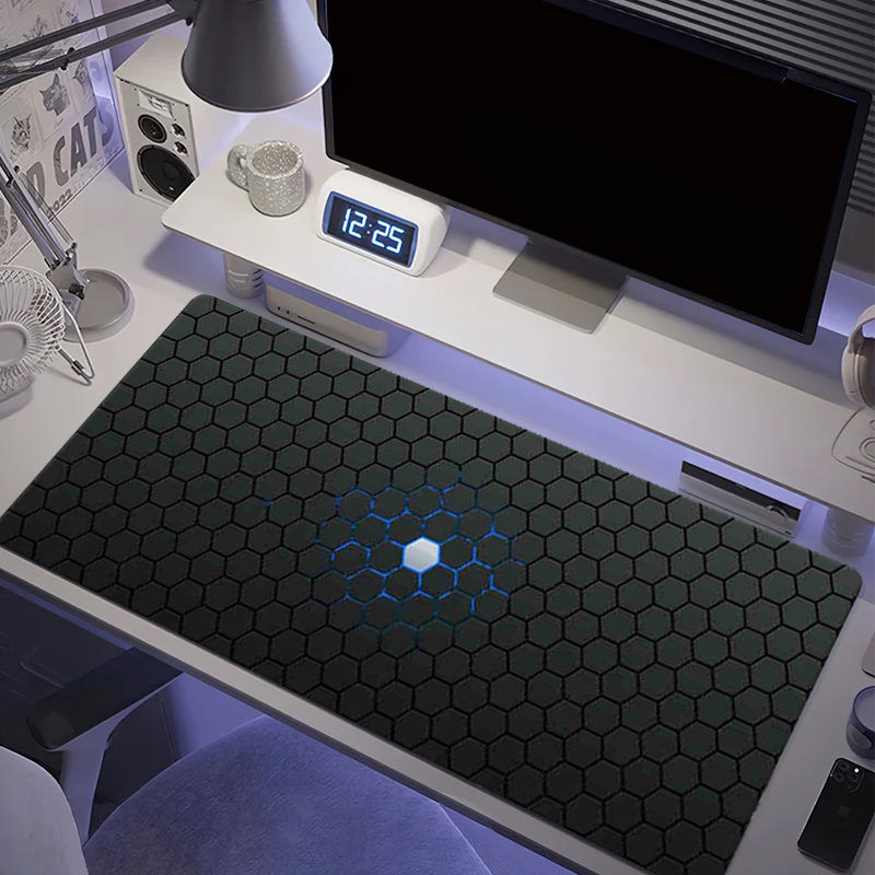 Hexagon Large Gaming Mouse Pad - Gaming Accessories Computer 评论和价格