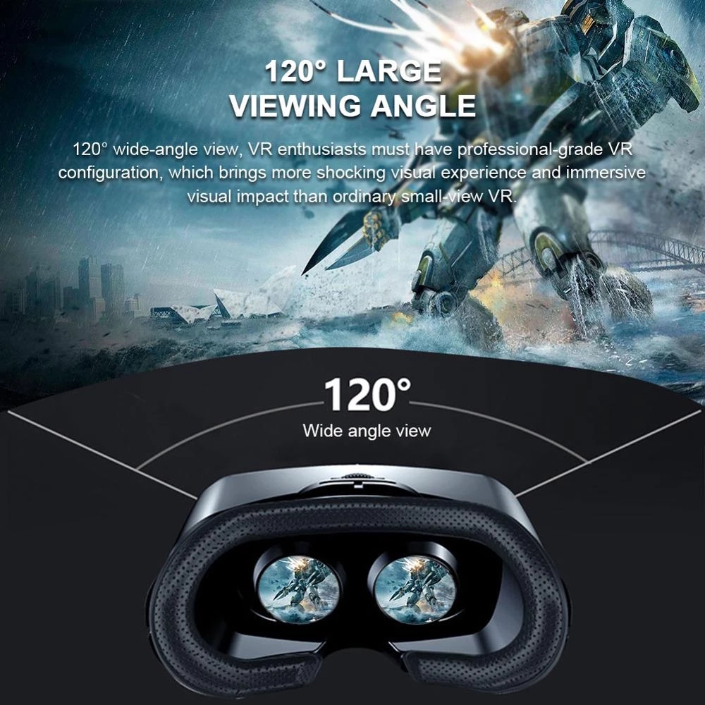 VRG Pro Virtual Reality VR Gla - Gaming Accessories Headset 评论和价格