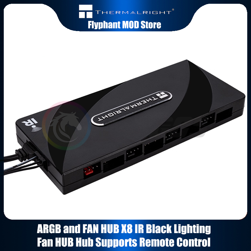 Thermalright 1 To 8 4 PIN PWM  - Fan Hub Rgb Controller 评论和价格